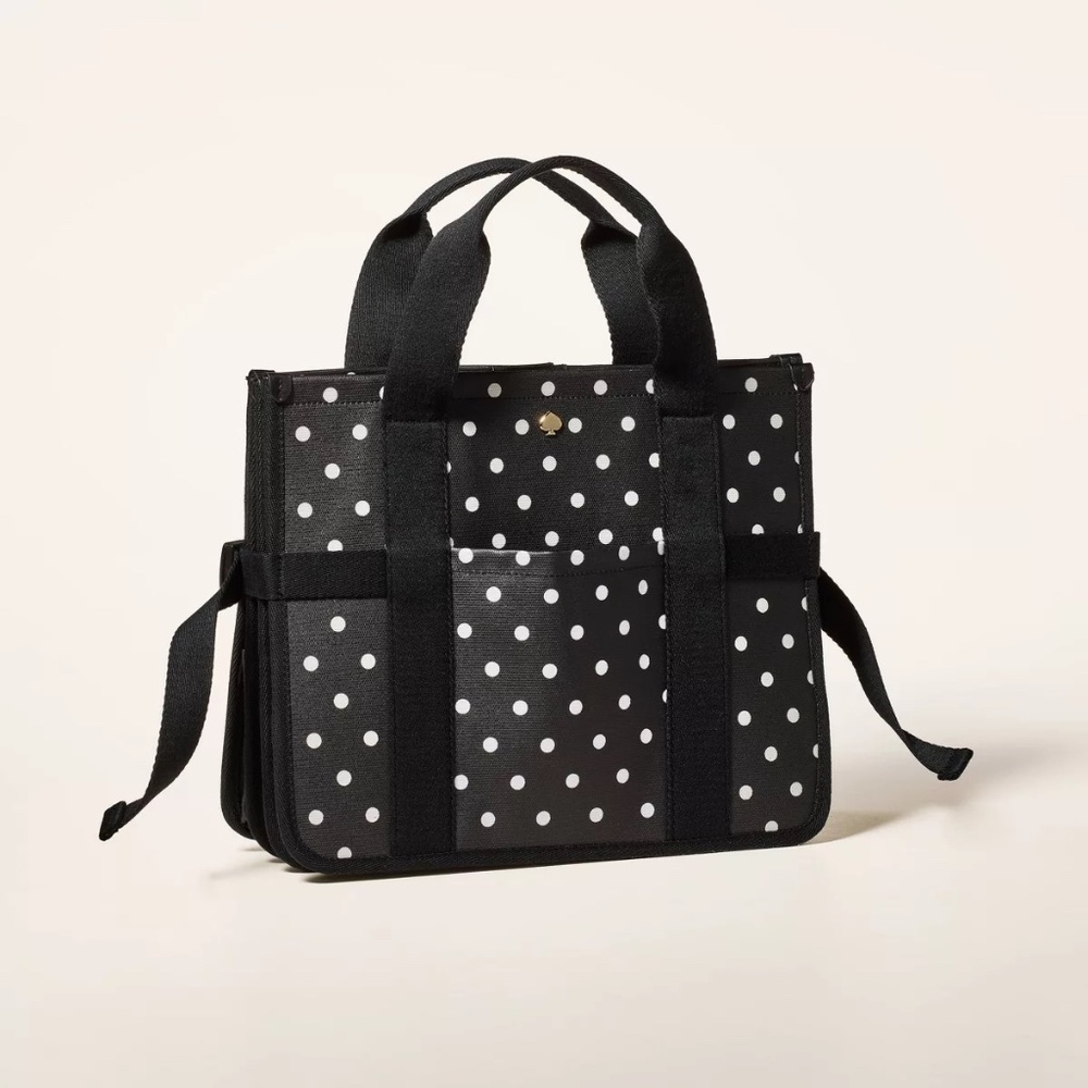 Polka Dot Canvas Car Organizer Tote Bag- kate spade new york x target